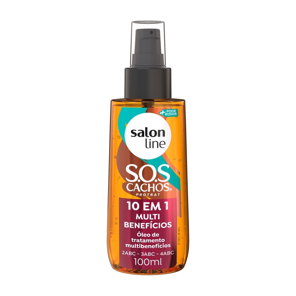 Óleo SOS Cachos 10 em 1 Multibenefícios 100ml | Shopee (BR)