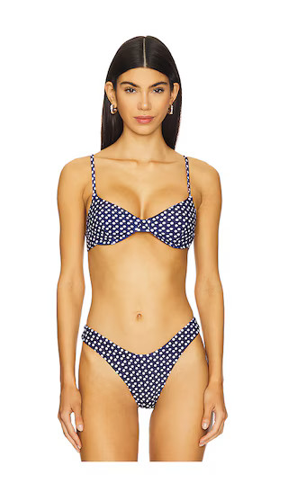 Bali Bikini Top in Navy | Revolve Clothing (Global)