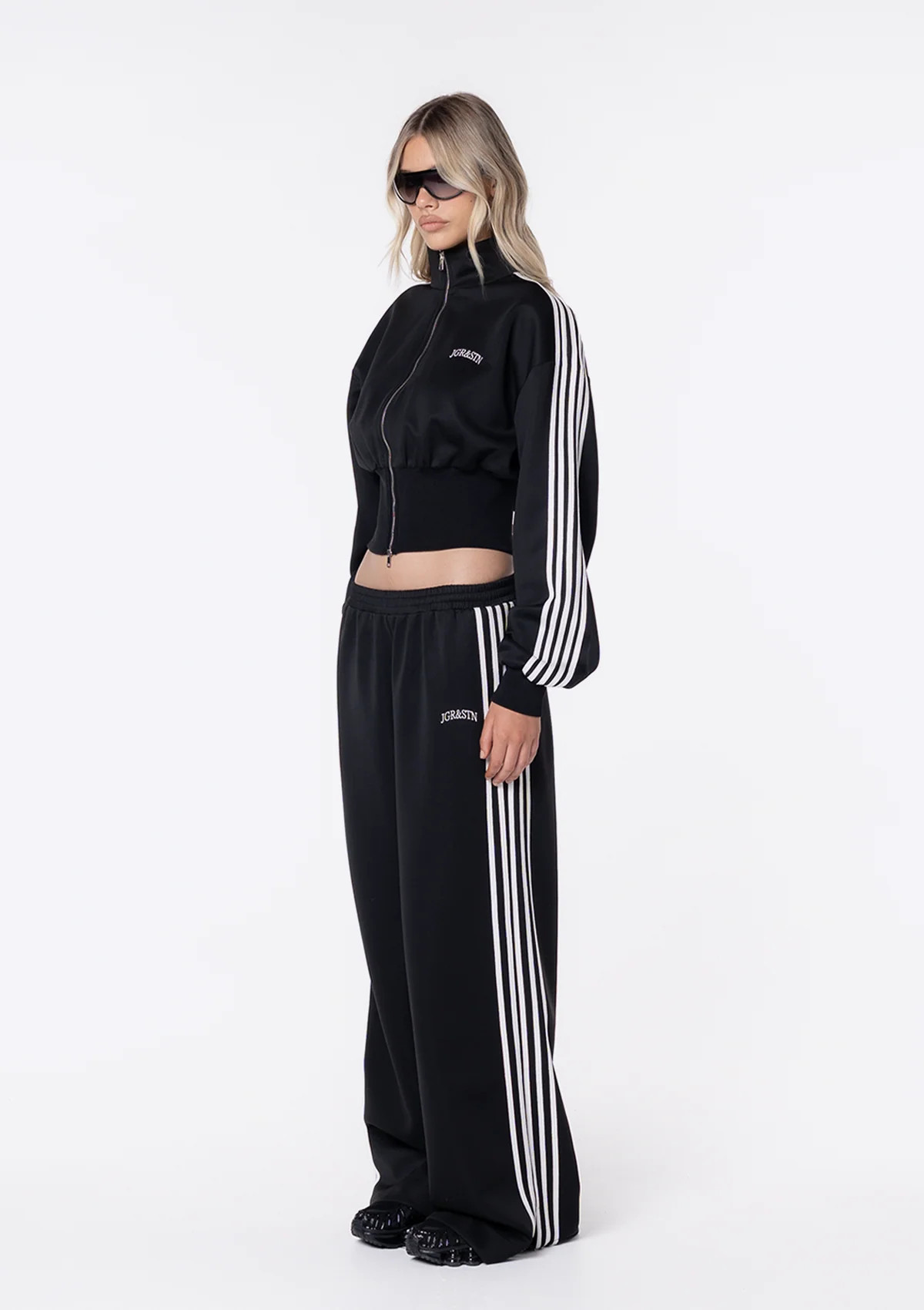 Iris Track Pant - Black | JGR & STN