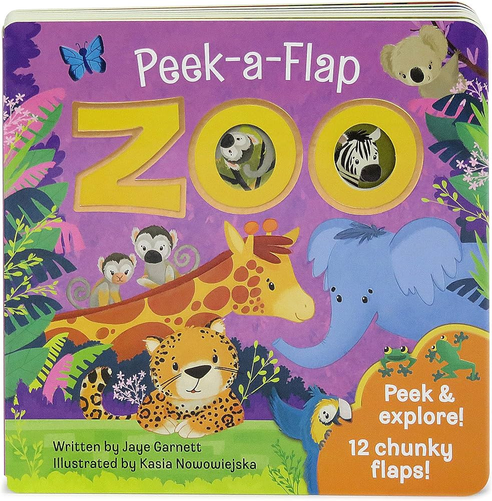 Zoo: Peek-a-Flap Board Book | Amazon (US)