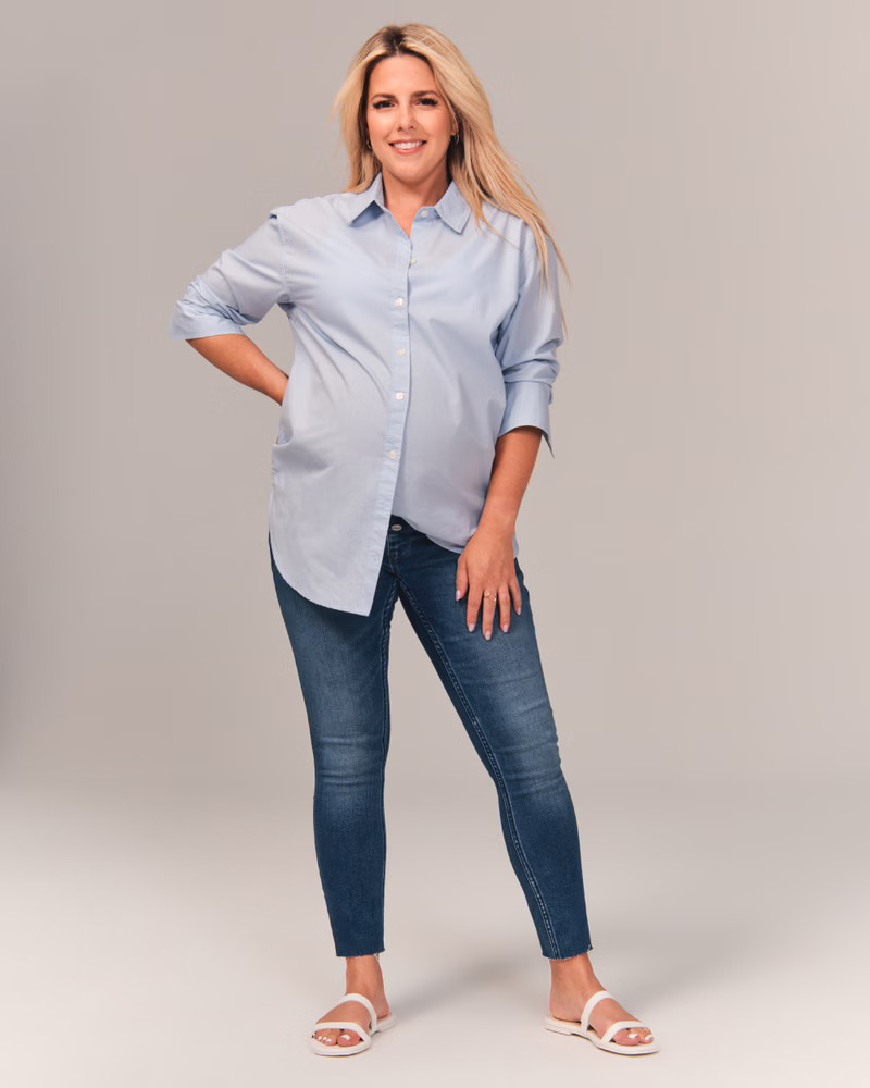 Women's Maternity Jean Leggings | Women's Bottoms | Abercrombie.com | Abercrombie & Fitch (US)