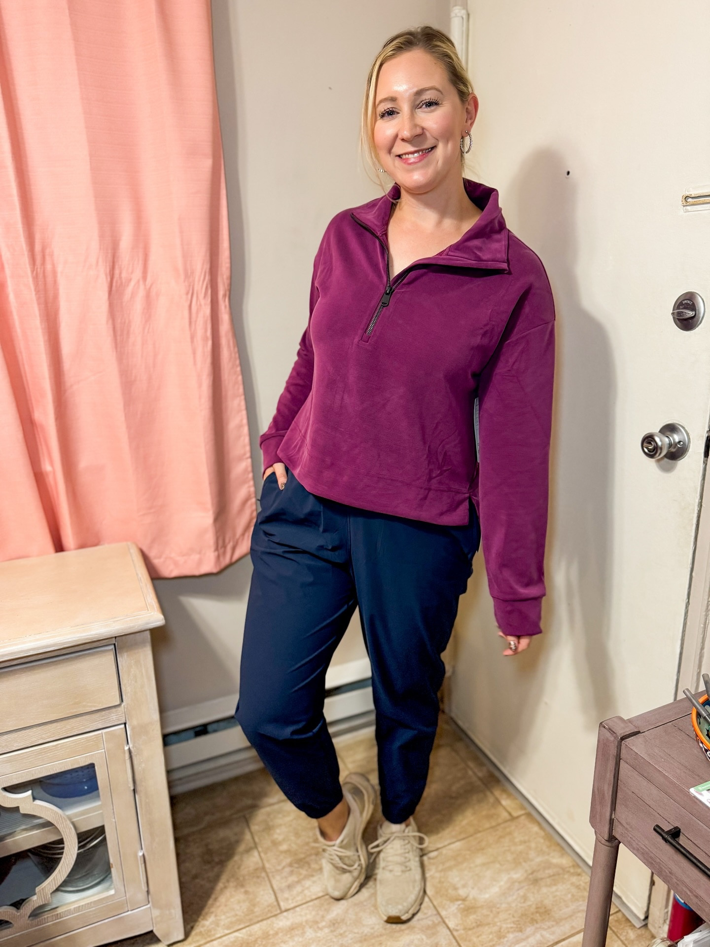 Happy first day of Fall! 🍁 @athleta’s friends and family sale is now on.. and that means 30% off PLUS an EXTRA 10% with code CREATOR10! 

Pictured: 
M - Seasoft Quarter Zip in Plum
L - Crosstrain high rise jogger in Eclipse

These are great pieces you can wear together or with anything else in your closet. The top is so super soft and I love how roomy the joggers are. Can’t wait to wear these over and over from strength training workouts to walks! Let’s get that workout on! 

Shop these favorites and more through my storefront : https://community.athleta.com/a/style_andmusic
.
.
.
.
.
.
.
.
#AthletaCreator #AthletaFavorites #ootd #athleisure #workoutgear #instafit #athletafinds #friendsandfamily #salefinds #deals #salealert #midsizefashion #fitness #salefinds #powerofshe #body #bodypositivity

#LTKSaleAlert #LTKFallSale #LTKActive