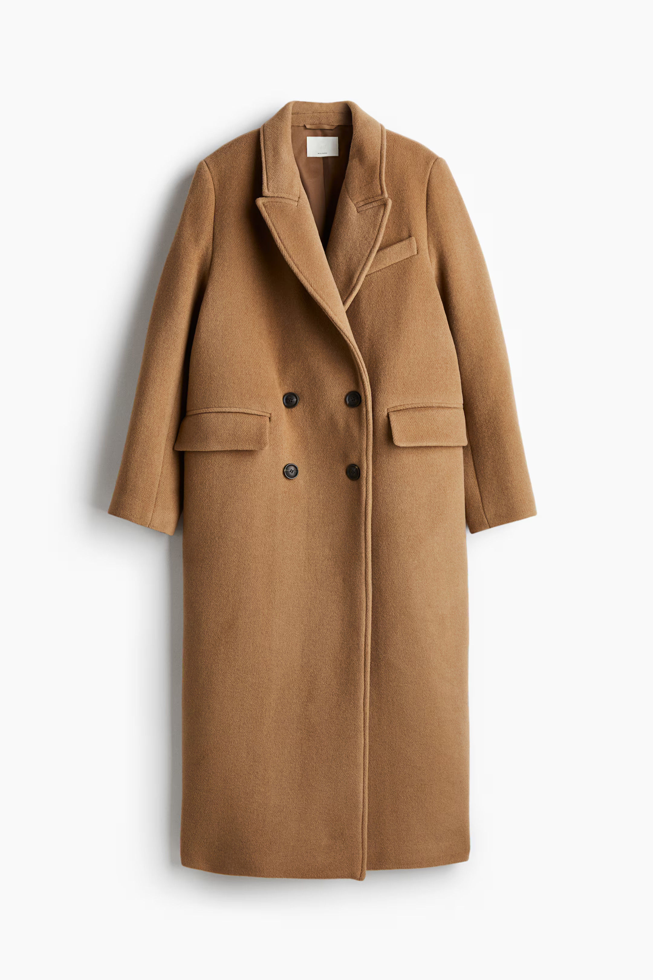 Long wool-blend coat | H&M (UK, MY, IN, SG, PH, TW, HK)