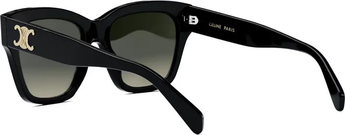 Triomphe 55mm Geometric Sunglasses | Nordstrom