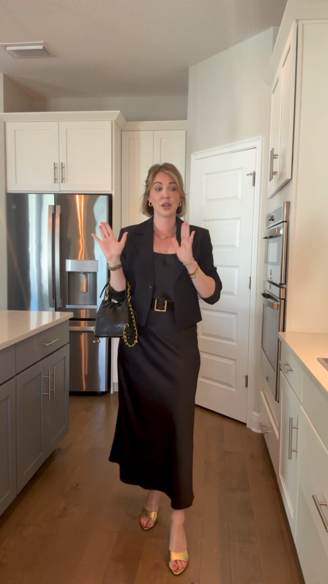 A work look that goes from the office to dinner  Wearing mediums #LTKWatchNow 

#LTKStyleTip #LTKWorkwear