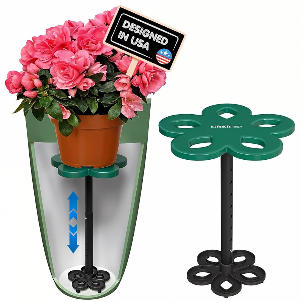 Tall Tapered Plant Riser Fill Bottom of Tall Flower Pots and Large Plant Containers | Indoor and ... | Amazon (US)
