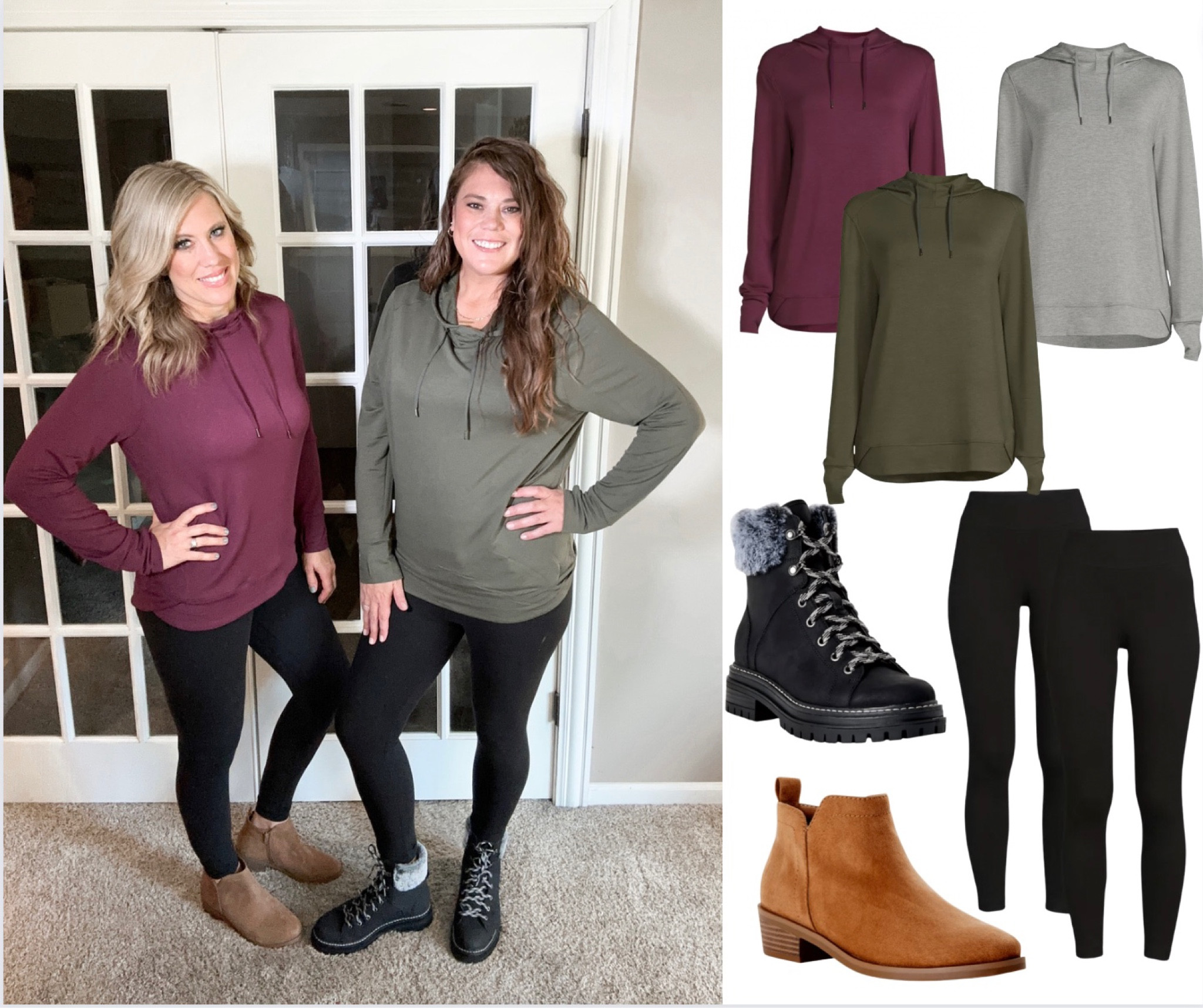 If you are looking for the PERFECT longer length lightweight hoodie that is insanely comfy and under $20...check out these Athletic Works Hoodies at Walmart! I bought them in EVERY color! They are perfect with leggings because they are just the right length to cover your backside!! Pair them with these black Time and Tru leggings that are 2 for $12!!

#LTKfit #LTKunder50 #LTKstyletip