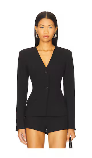 Kourtney Blazer in Black | Revolve Clothing (Global)