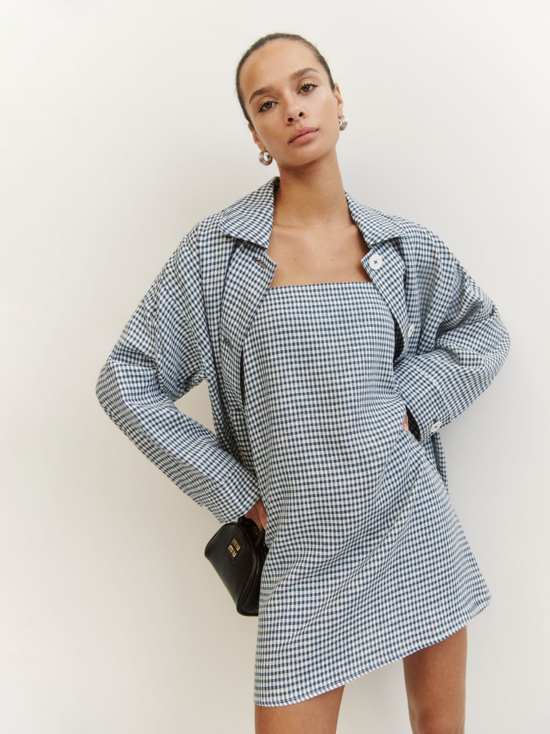 Irene Linen Jacket | Reformation (Global)