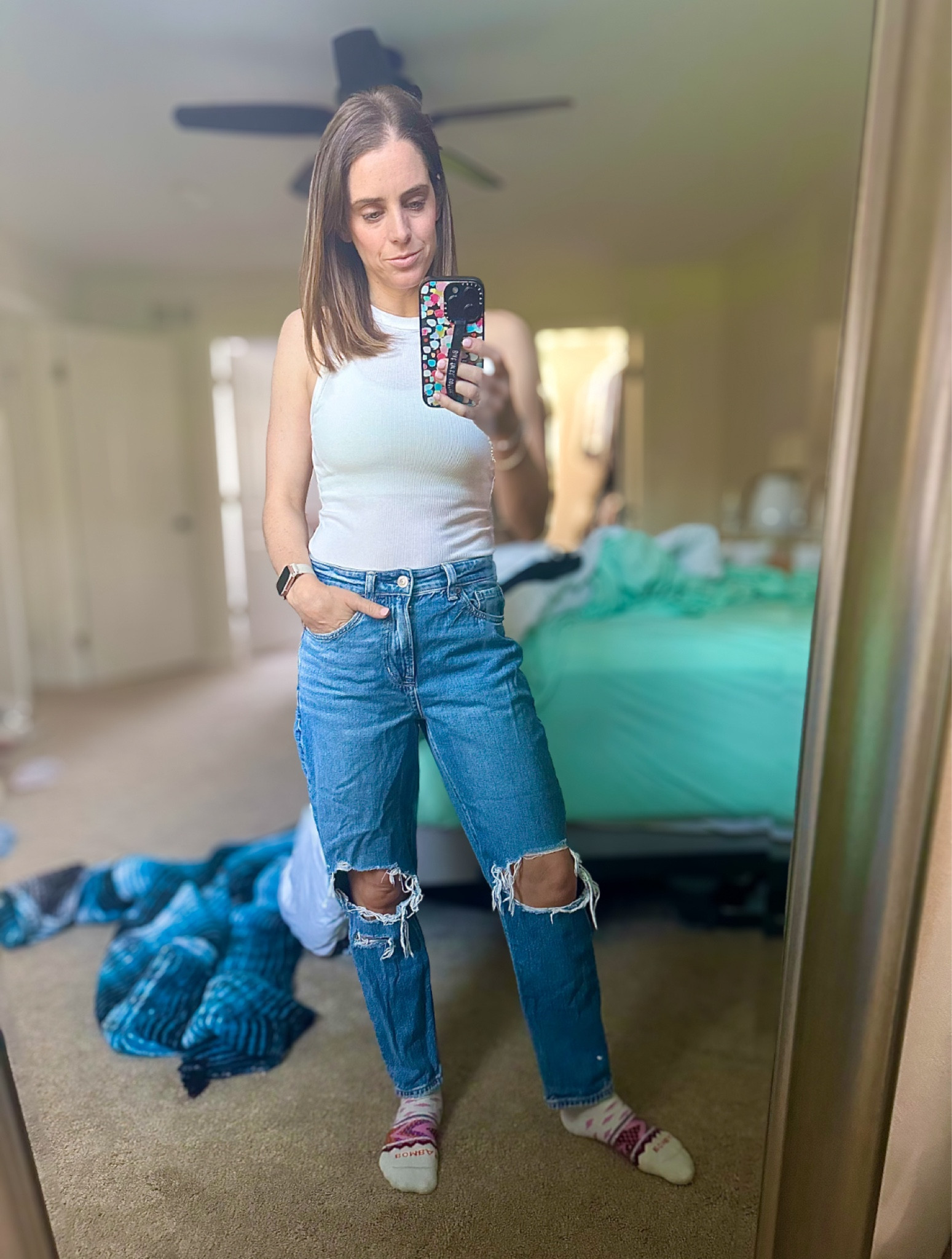 this tank bodysuit is everything - and under $12 at Target!!!

spring is here in the NE!! ☀️🌸

#springlook #springfit #target #bodysuit #americaneagle #denim #jeans

#LTKfindsunder50 #LTKstyletip