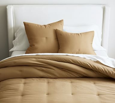 Dream Brushed Cotton Comforter | Pottery Barn (US)