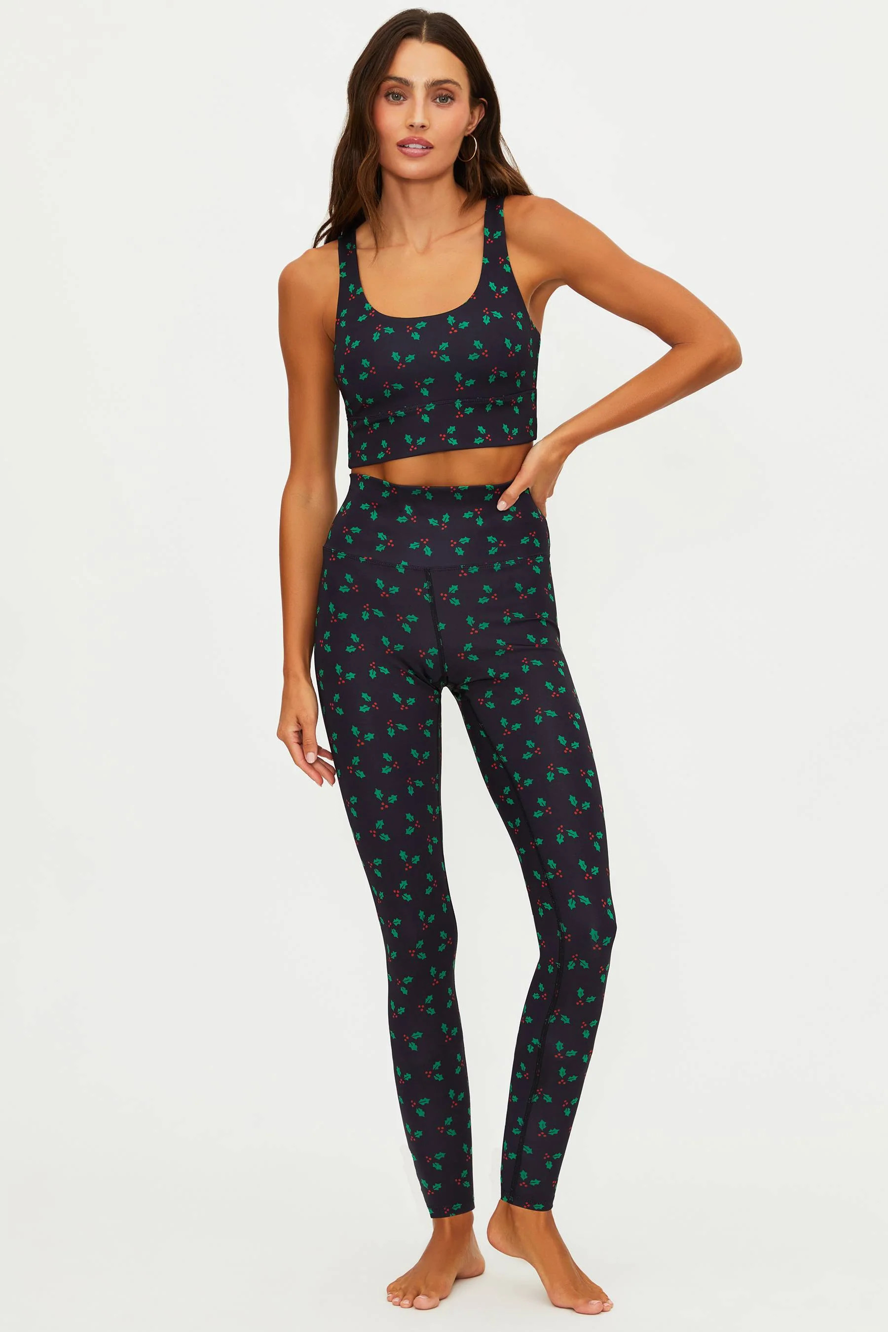 Piper Legging Frosted Holly | Holiday Legging | Beach Riot | Beach Riot