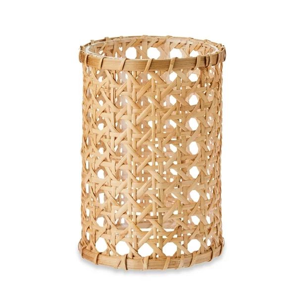 Fall, Harvest Large Rattan Candle Holder, Way to Celebrate | Walmart (US)