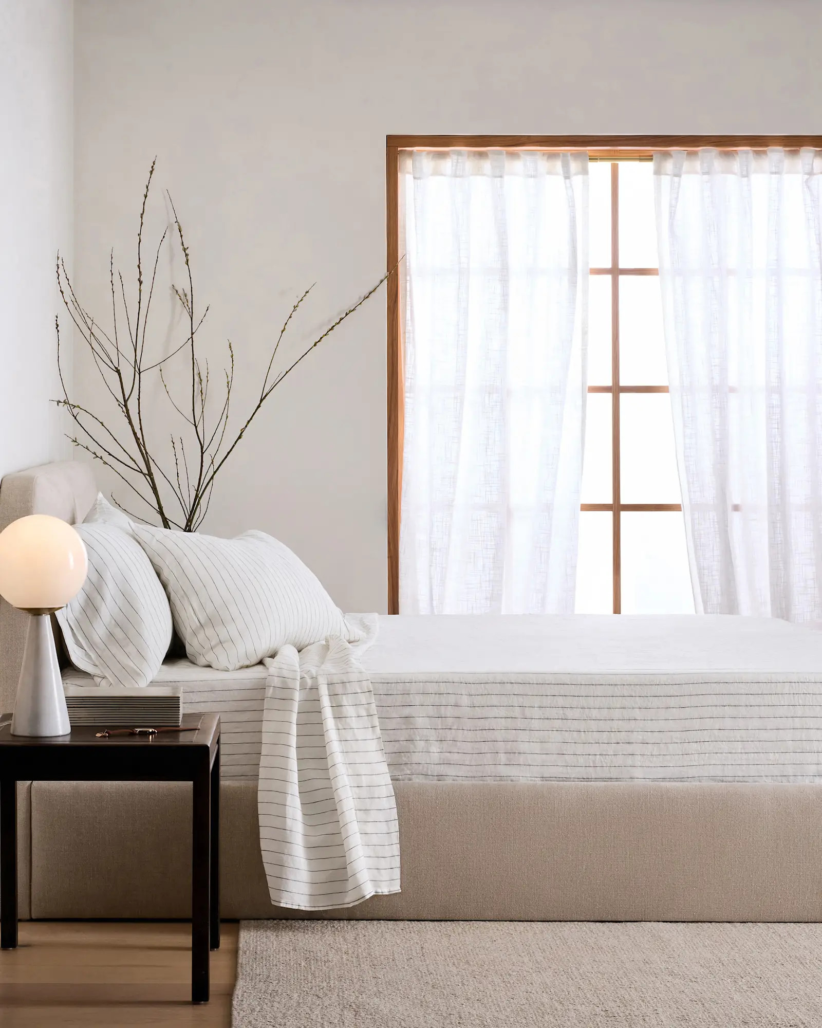 European Linen Stripe Sheet Set | Quince