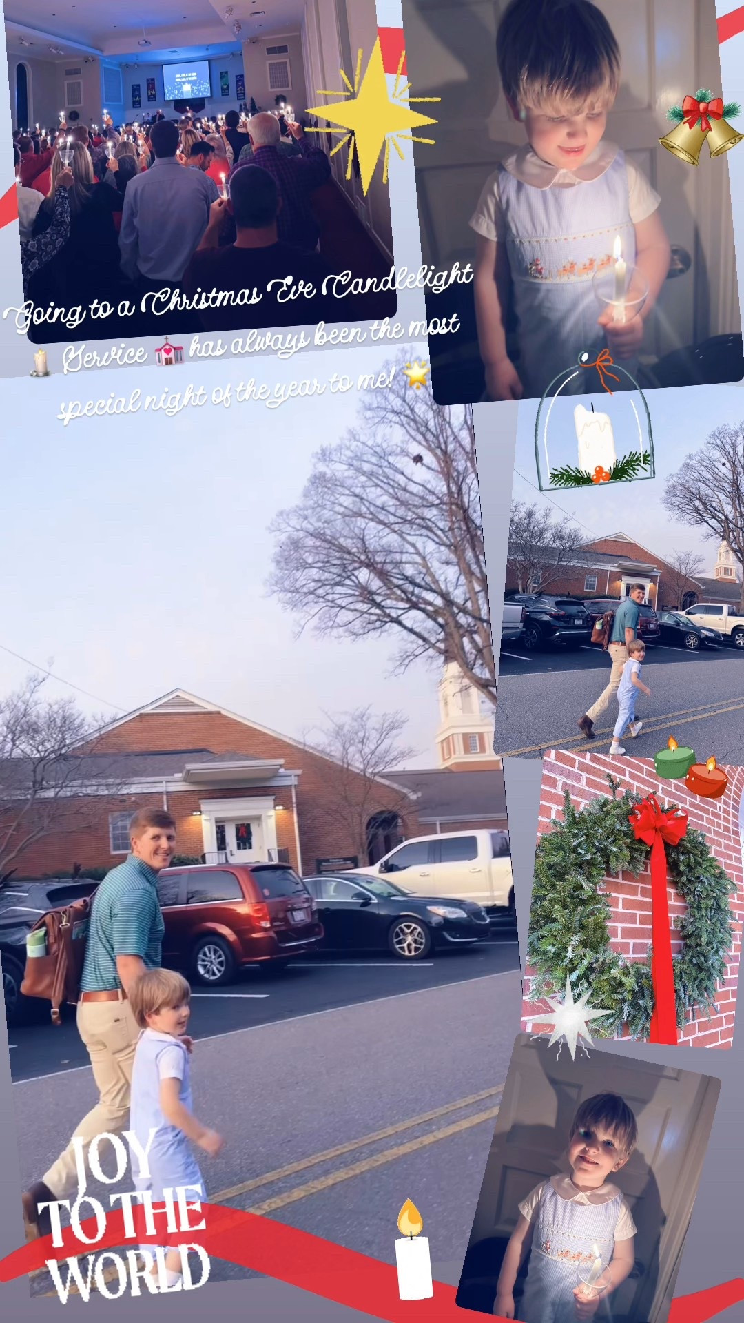 Going to a Christmas Eve Candlelight 🕯️ Service 💒 has always been the most special night of the year to me! 🌟