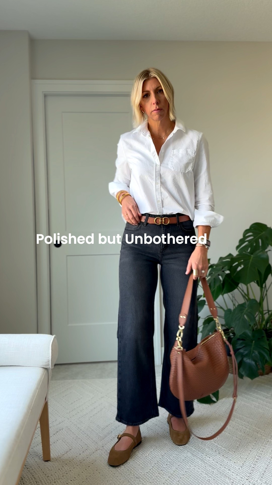 As a denim expert, I don’t say this lightly… but black straight-leg jeans are the MVP of a fall wardrobe.

They’re clean, tailored, endlessly versatile — and they instantly elevate even the simplest outfit. Wearing my tts 28 in the 30” length 👍🏻

This is your “don’t know what to wear” solution — on repeat.


#LTKOver40 #LTKFindsUnder50 #LTKWorkwear