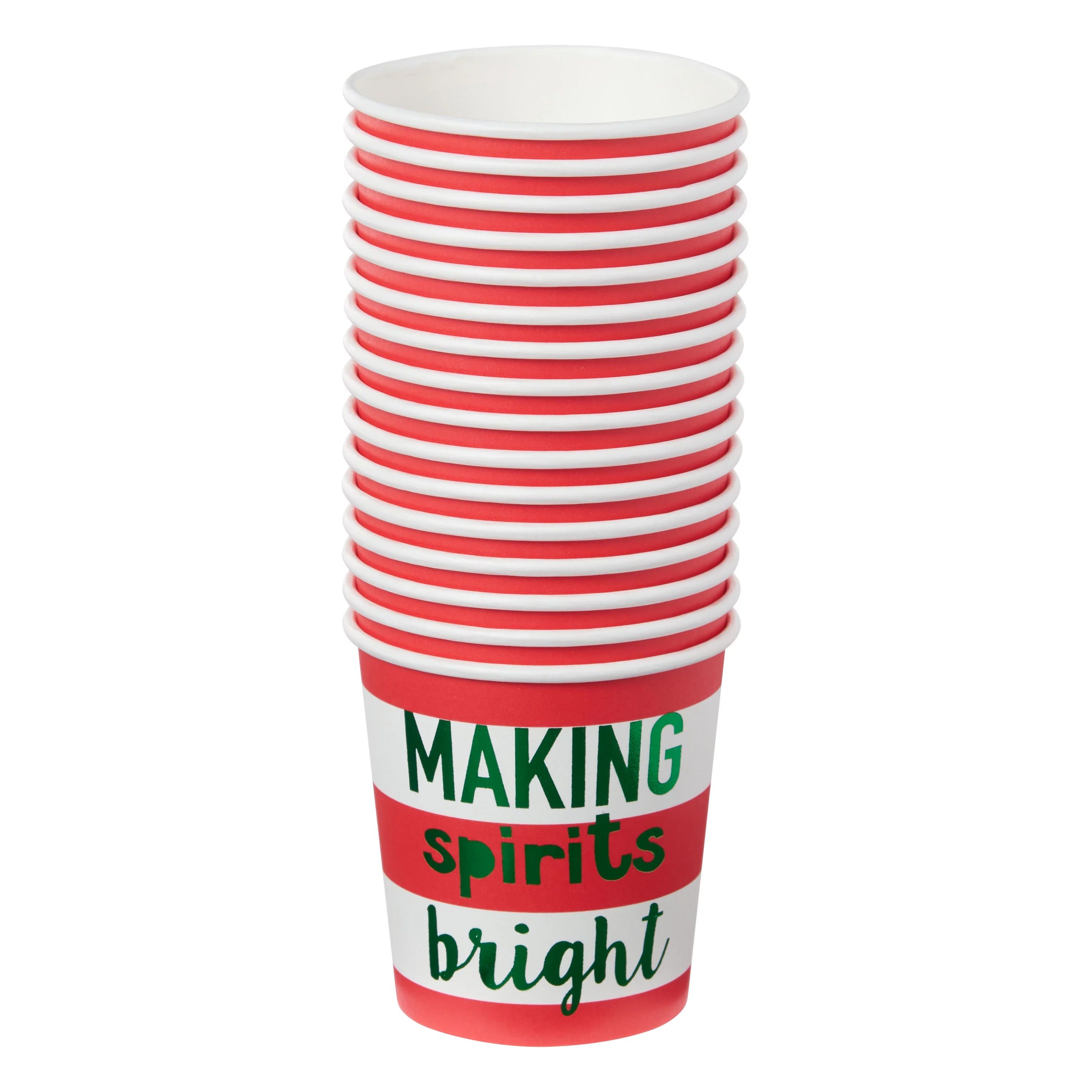 Holiday Time Mini Paper Cup - Owe - Walmart.com | Walmart (US)