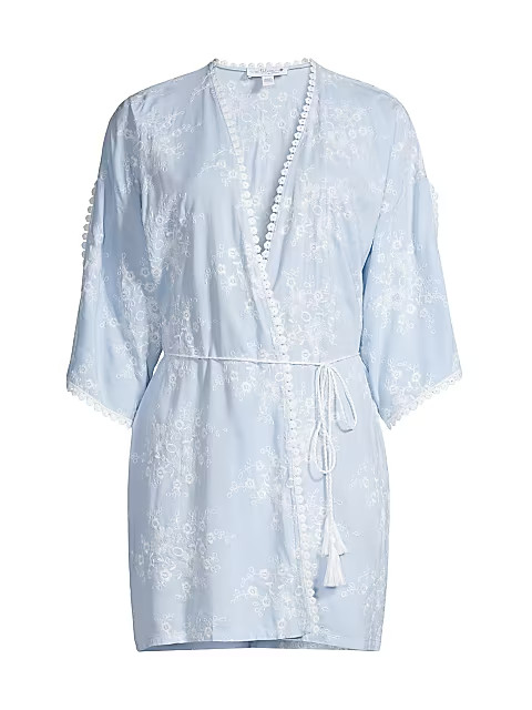 Birdsong Tie-Waist Wrap | Saks Fifth Avenue