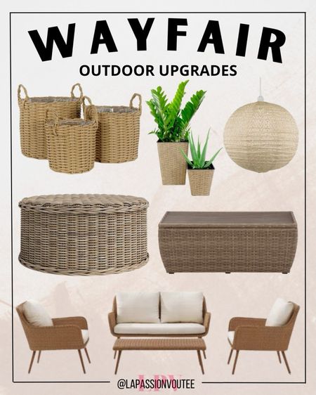 Experience the ultimate outdoor escape with Wayfair's Best Sellers - Outdoor Upgrades. Redefine your outdoor space with premium furnishings and accessories designed to enhance every moment under the sun. From cozy lounges to stylish accents, elevate your outdoor living with their curated collection of top trends.

#LTKSeasonal #LTKsalealert #LTKhome