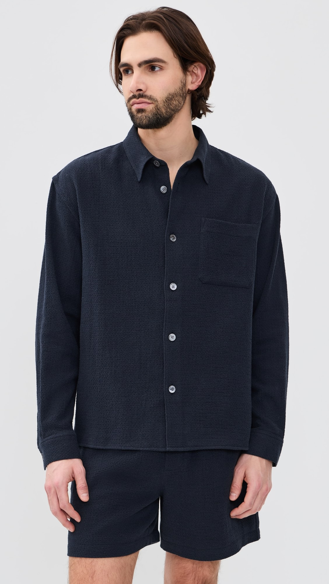 Open Weave Long Sleeve Shirt | Shopbop