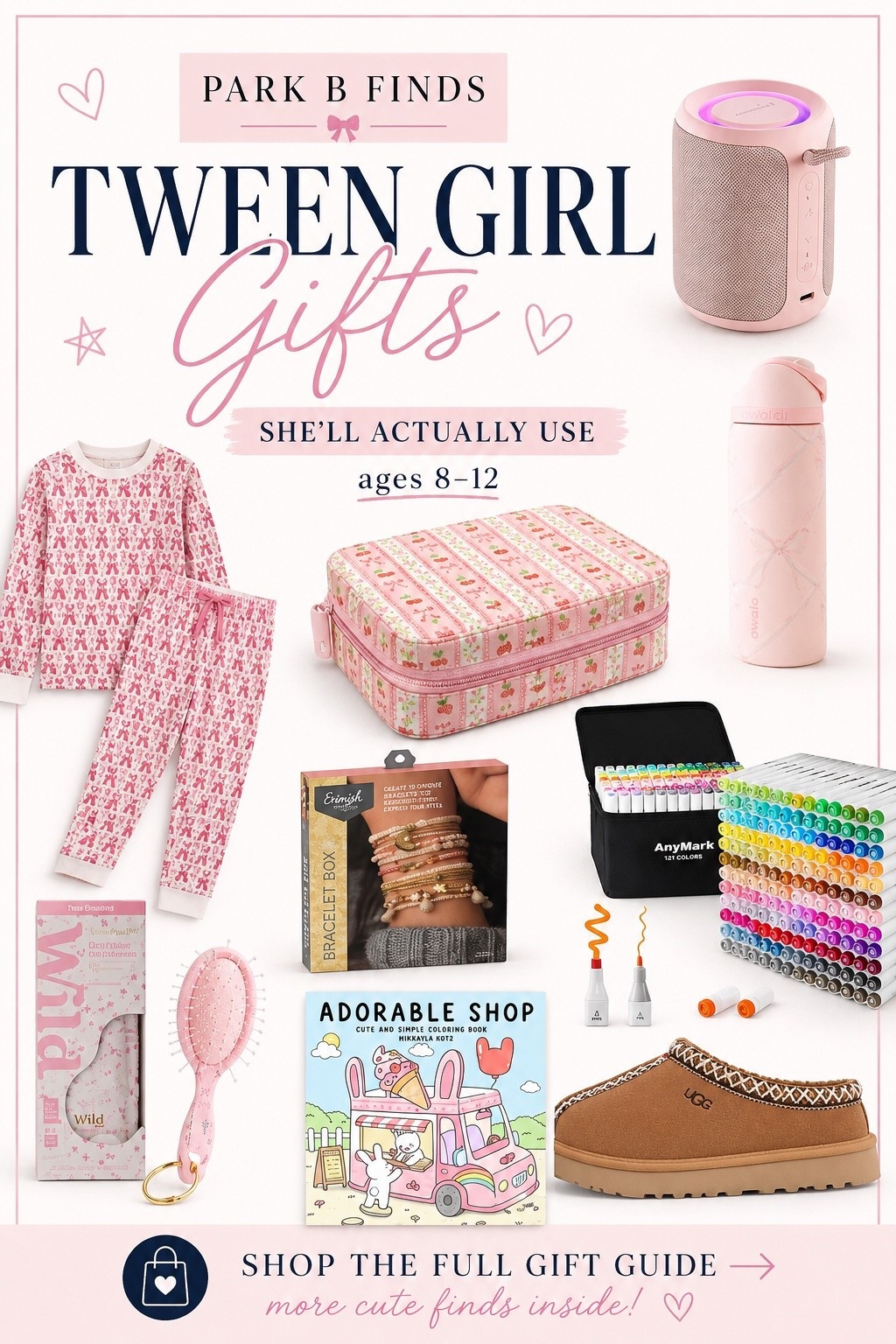 Gifts for tween girls they’ll actually use 💕 From fun little finds to bigger gift ideas, I rounded up favorites for ages 8–12 that won’t end up forgotten in a drawer.

Shop the full gift guide for even more ideas! 🎀

#LTKKids #LTKselfcare #LTKgrwm