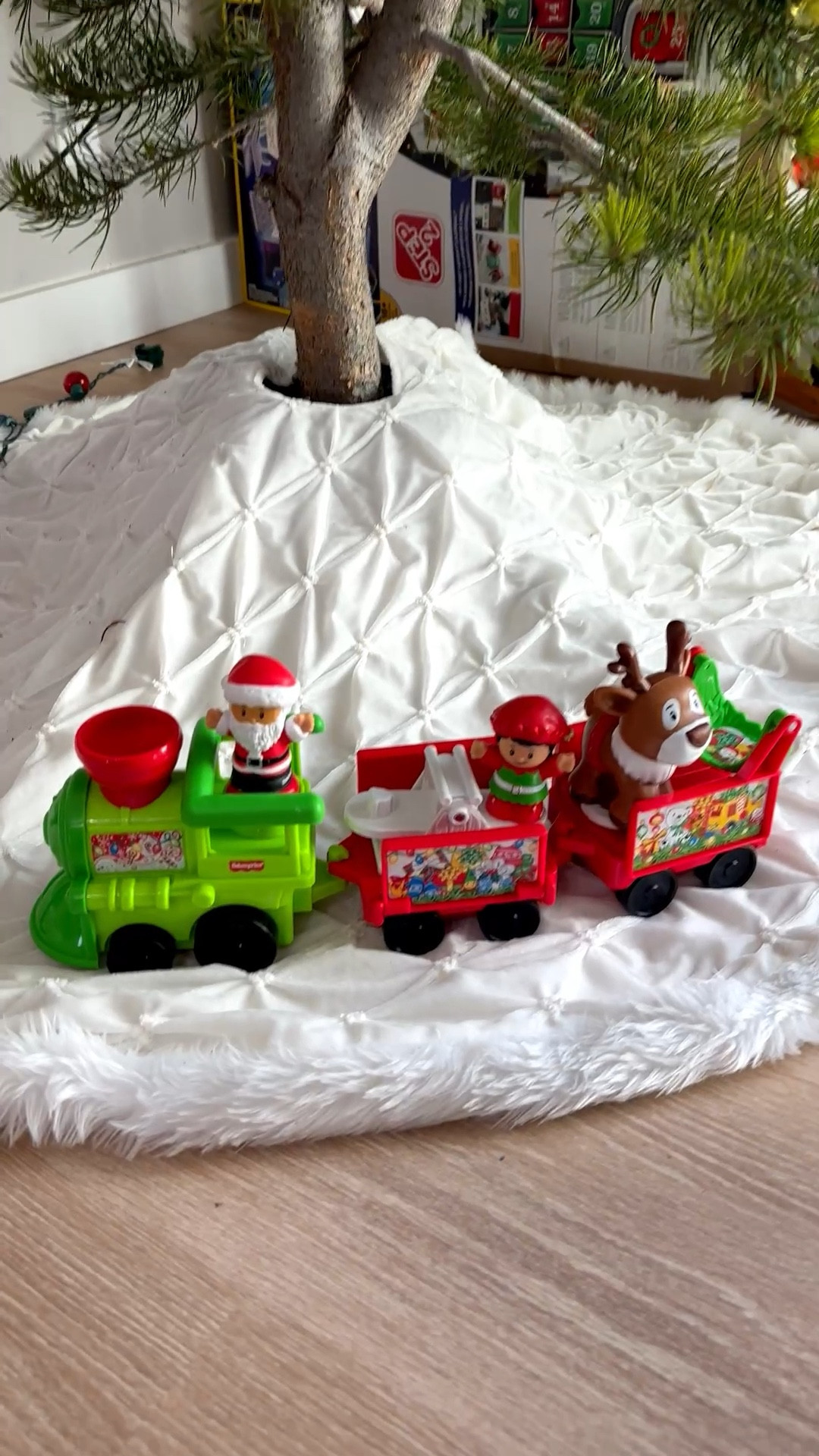 This Christmas set is absolutely adorable! 🎅🏻✨
The Fisher-Price Little People Musical Christmas Train comes with Santa, an elf, and a reindeer — perfect for pretend play and holiday fun. My kids LOVE Little People toys, and this festive train makes the cutest gift idea or Christmas morning surprise!
#LTKHoliday #LTKKids #FisherPrice #LittlePeopleToys #ChristmasToys #HolidayGiftIdeas #KidsChristmasGifts #ChristmasForKids #HolidayMagic #ToddlerToys #PreschoolToys #MomApprovedToys #ChristmasGiftGuide

#LTKKids #LTKBaby #LTKGiftGuide
