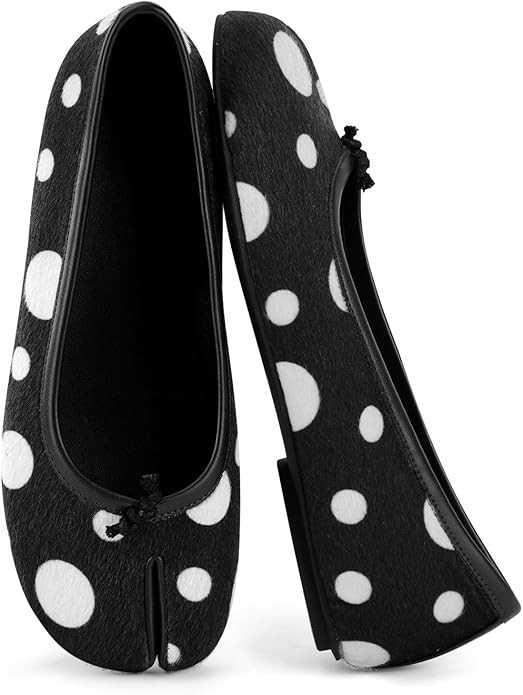 Tabi Shoes Women Split Toe Shoes Wide Width Ballet Flats Comfort Casual Work Shoes for Women Offi... | Amazon (US)