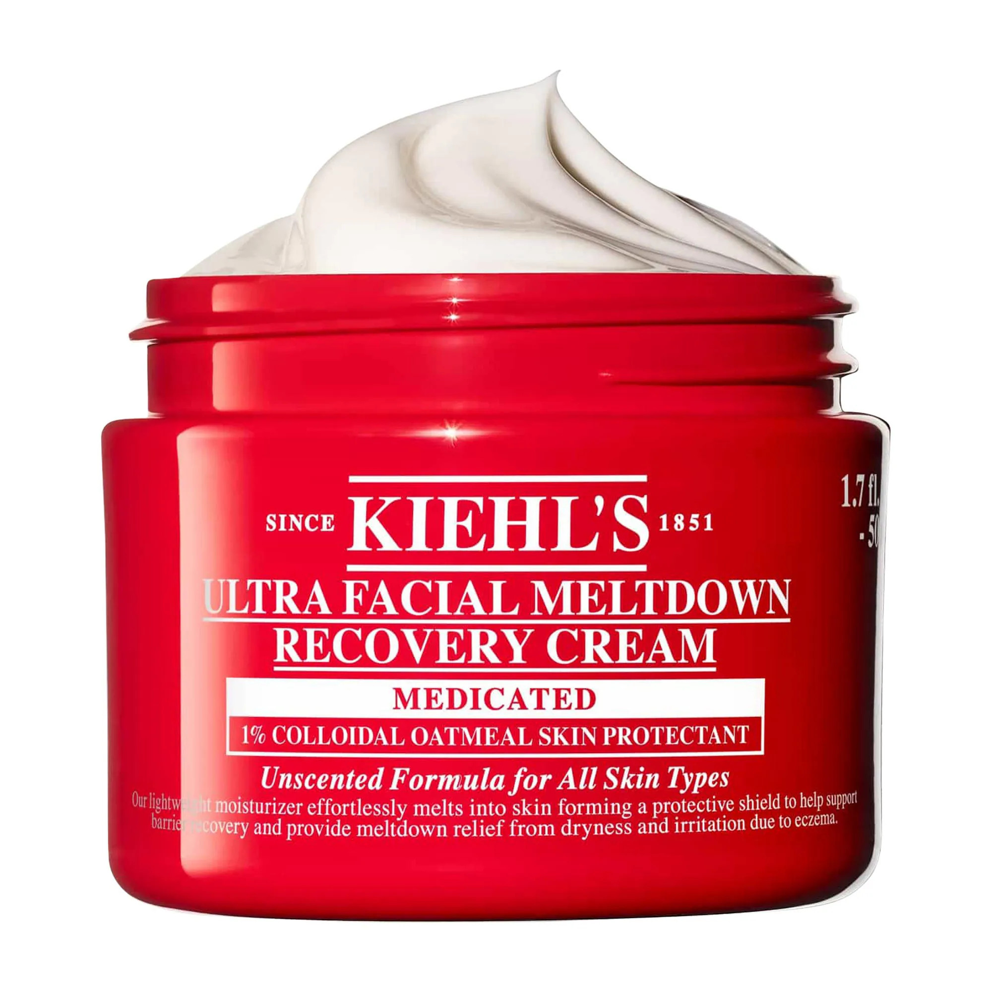 Kiehl's Since 1851 Ultra Facial Meltdown Recovery Medicated Cream with Colloidal Oatmeal 1.7 oz/50 ml | Sephora (US)