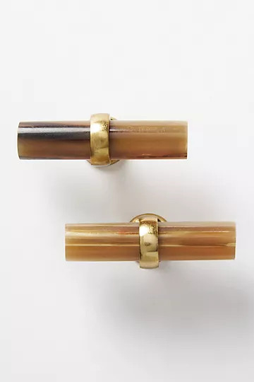 Antler Melody Toggle Knobs, Set of 2 | Anthropologie (US)
