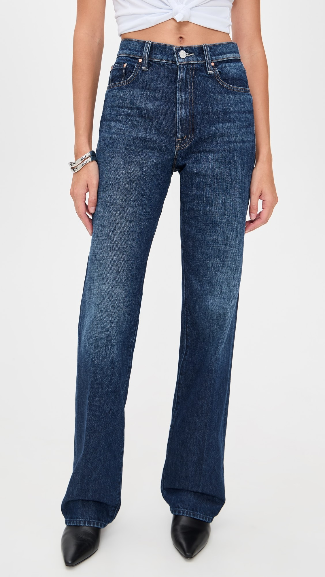The Rambler Zip Heel Jeans | Shopbop