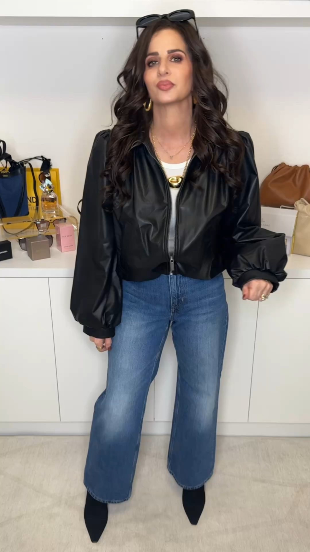 Leather jacket size sm , jeans 25 , tee sm , trench is a sm
#leatherjacket , #fallstyle 

#LTKStyleTip #LTKSaleAlert #LTKOver40

#LTKStyleTip #LTKOver40 #LTKSaleAlert