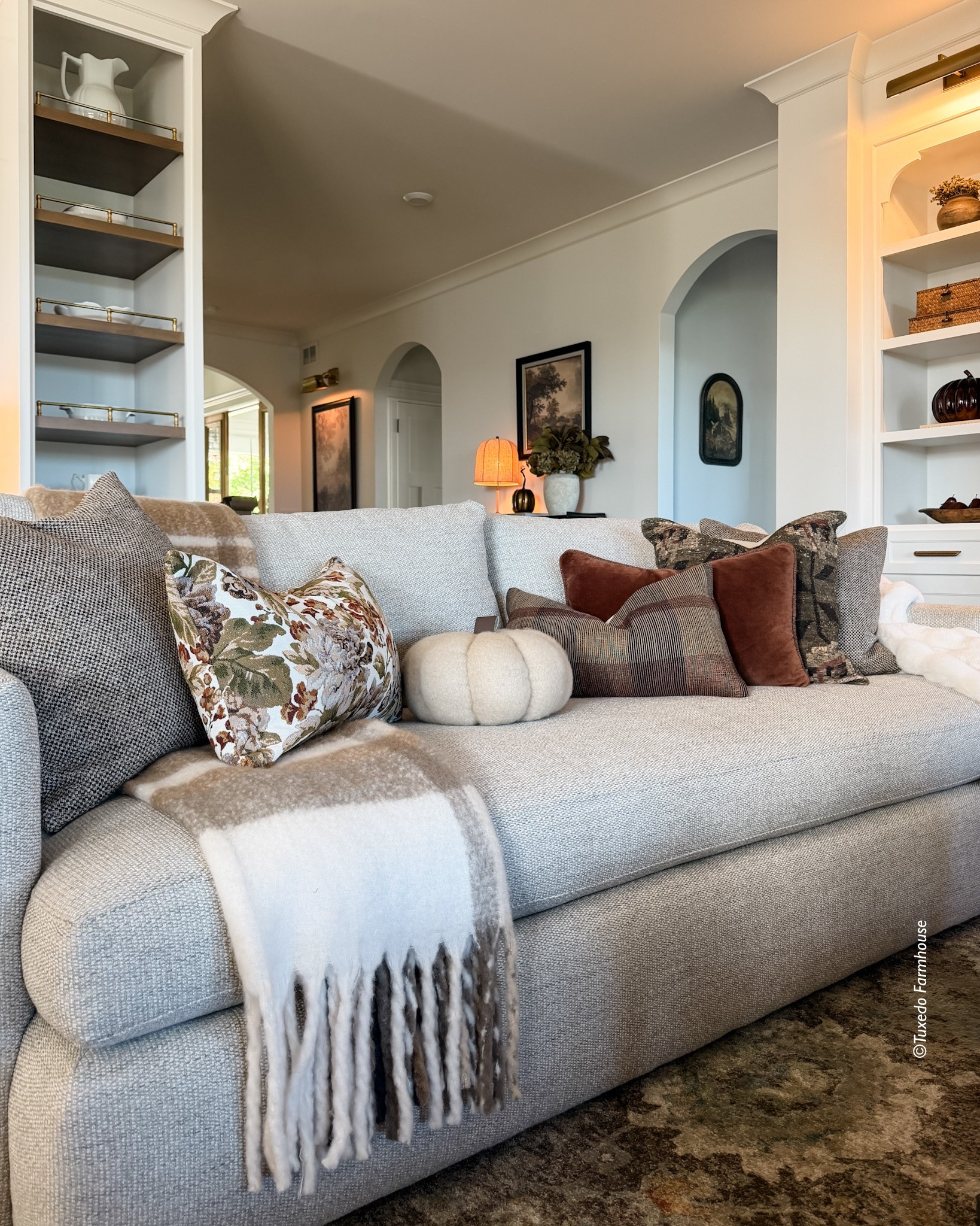 Pillows and throws for cozy fall vibes in your home.

#LTKSeasonal #LTKHome #LTKSaleAlert