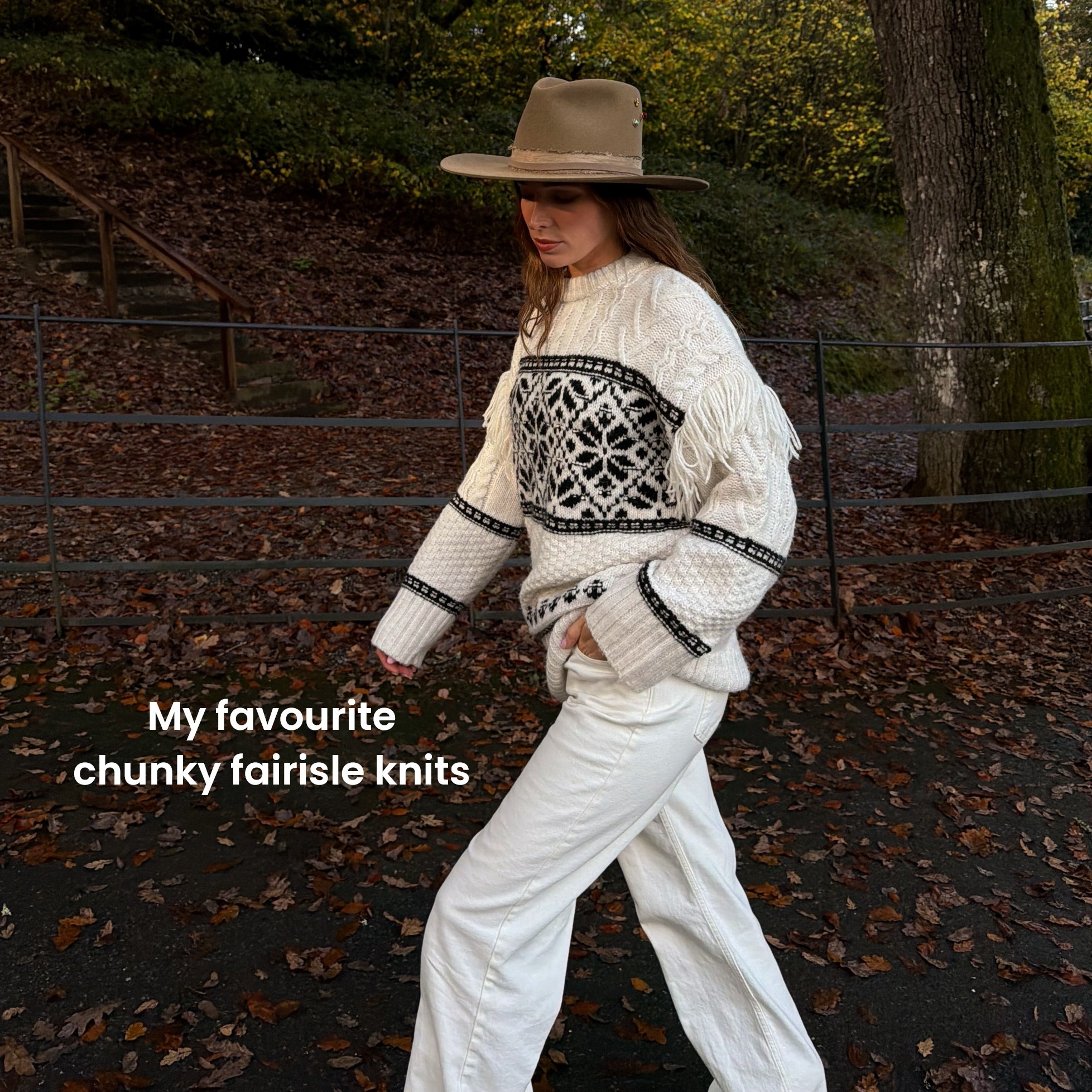 My favourite chunky fairisle cable knits on the highstreet - bonus points if it has fringed details 🫶🏼

#LTKCyberWeek #LTKwinter #LTKfestive