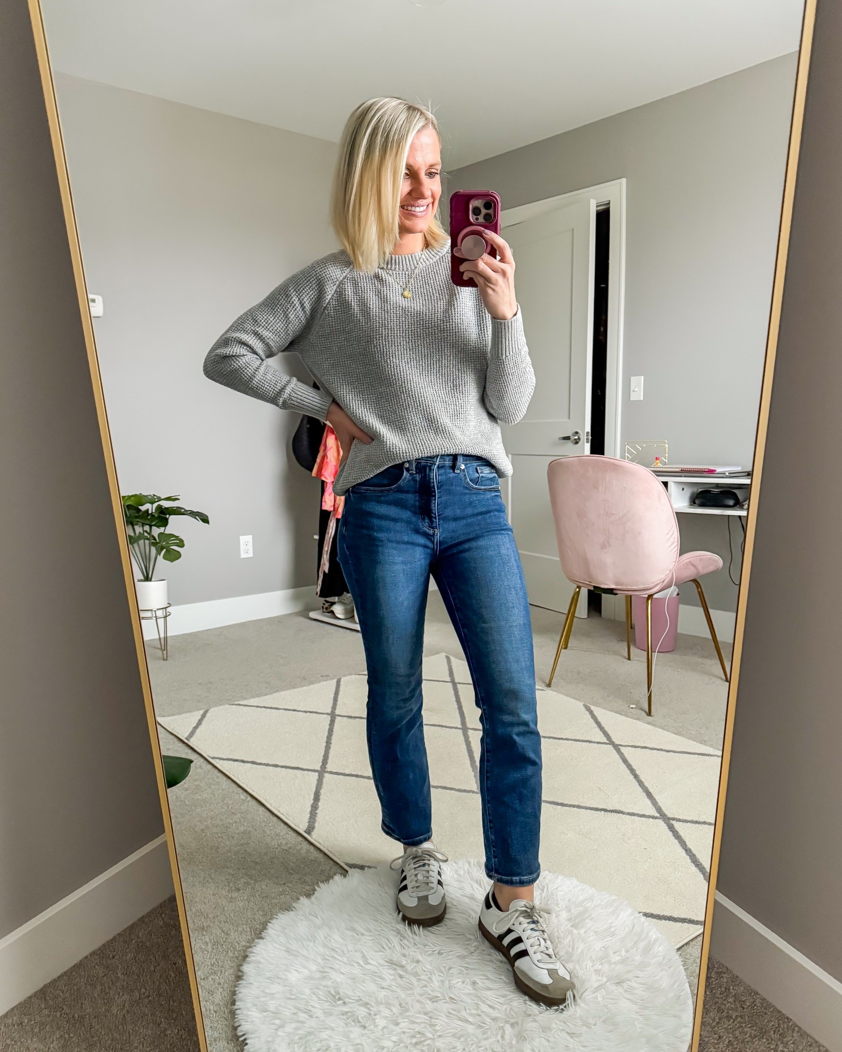 What I wore this week! 
Sweater- sold out, linked similar 
Jeans- 24/petite

#LTKSeasonal #LTKPetite #LTKStyleTip