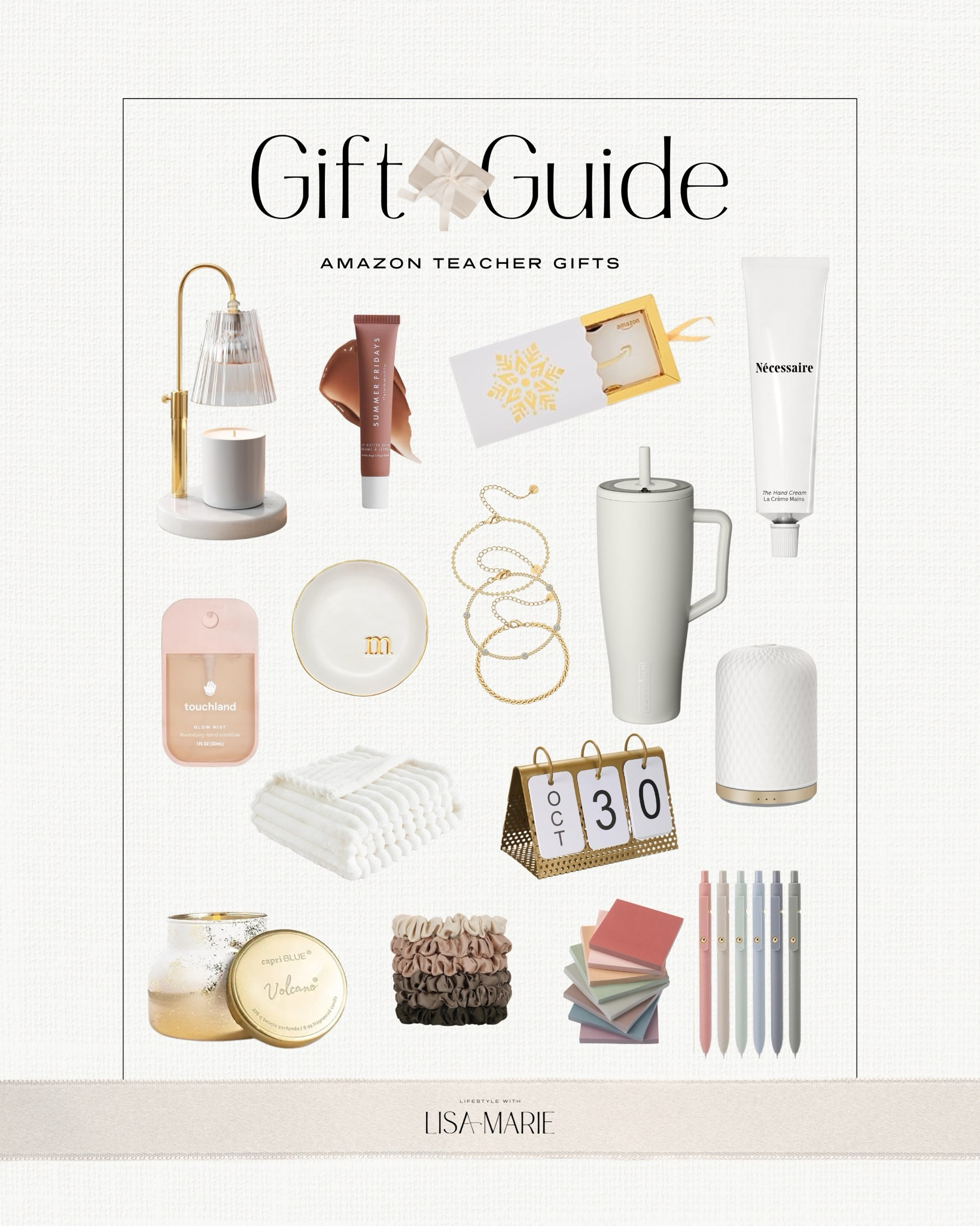 Teacher appreciation gift ideas. Holiday gift guide for teachers. Amazon gifts for her. Black Friday sale finds for teachers. 

#LTKHoliday #LTKHome #LTKGiftGuide