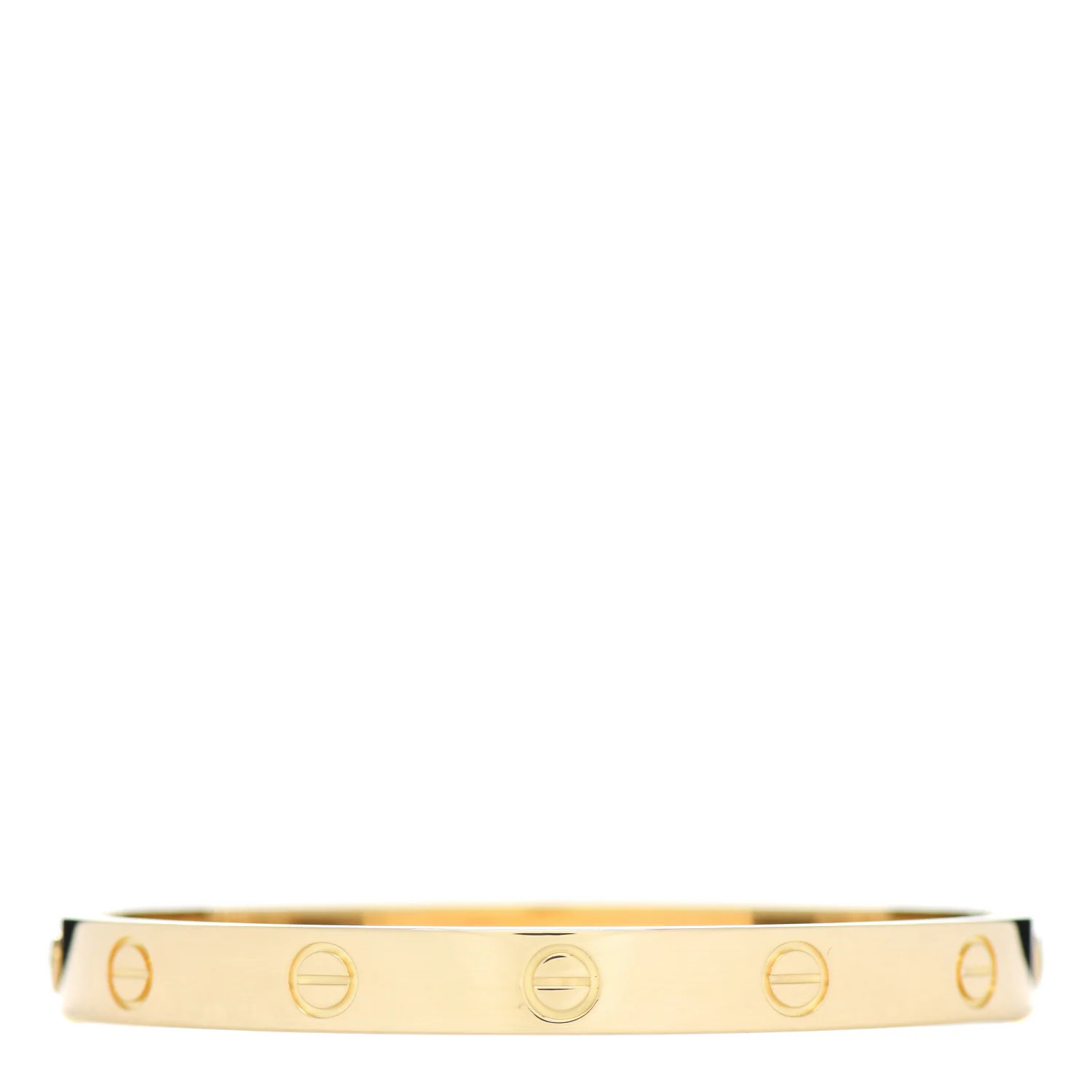 CARTIER 18K Yellow Gold LOVE Bracelet 17 | FASHIONPHILE | Fashionphile