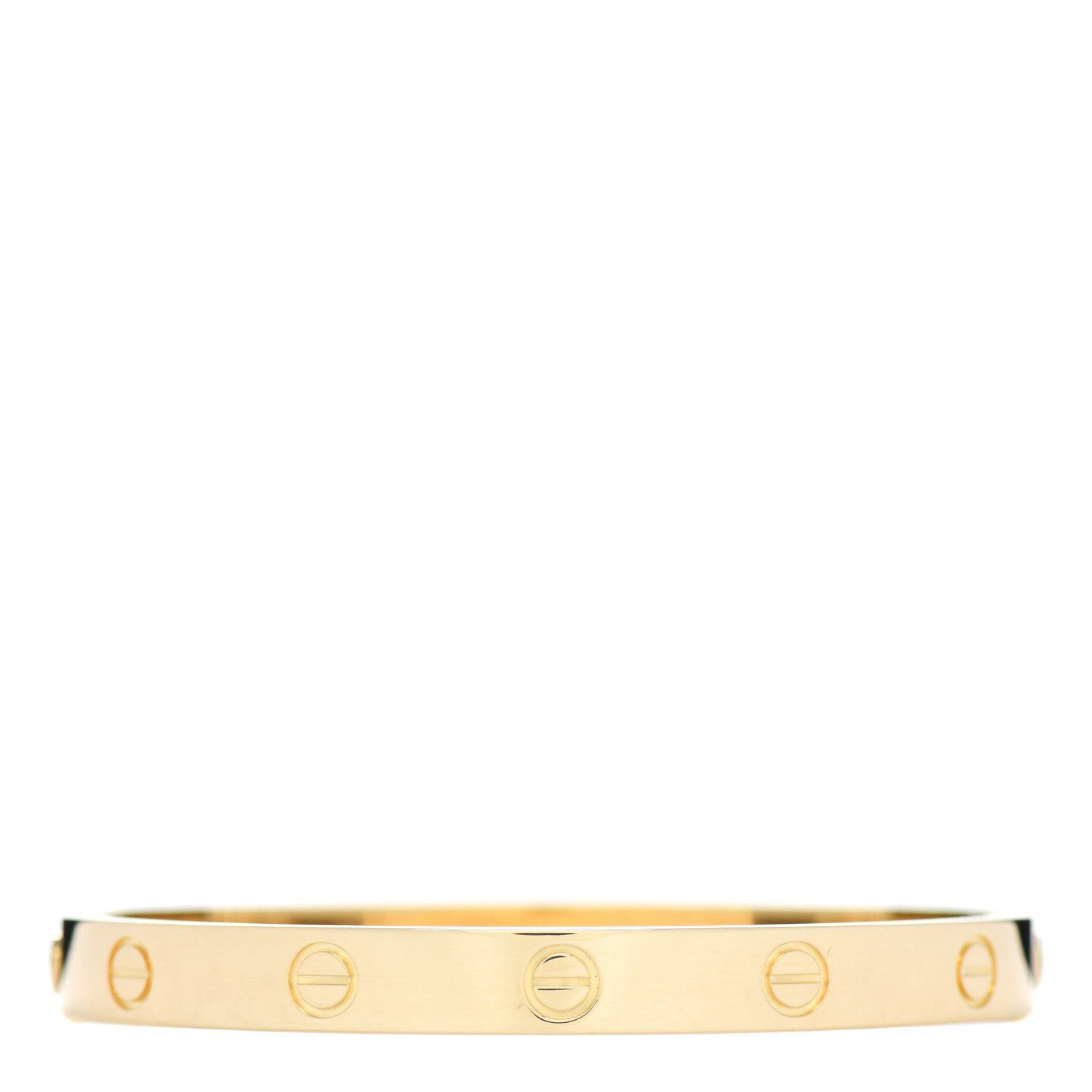 CARTIER 18K Yellow Gold LOVE Bracelet 17 | FASHIONPHILE | Fashionphile