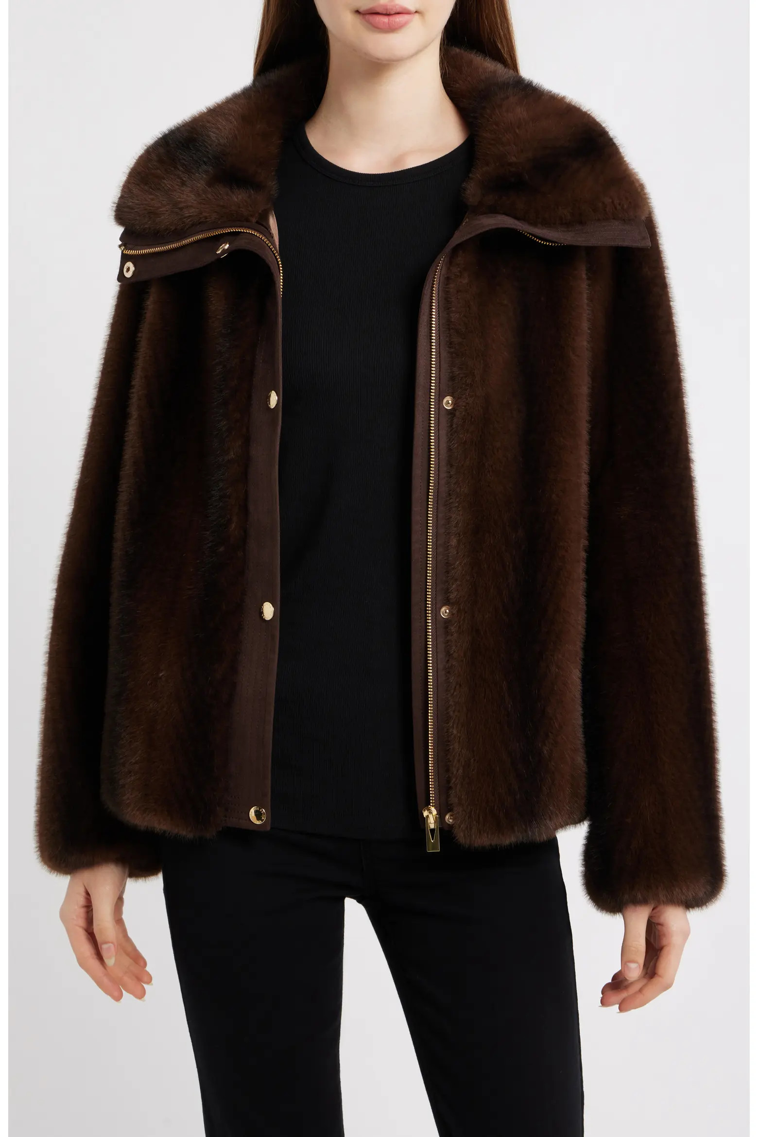 Faux Fur Bomber (Women) | Nordstrom | Nordstrom