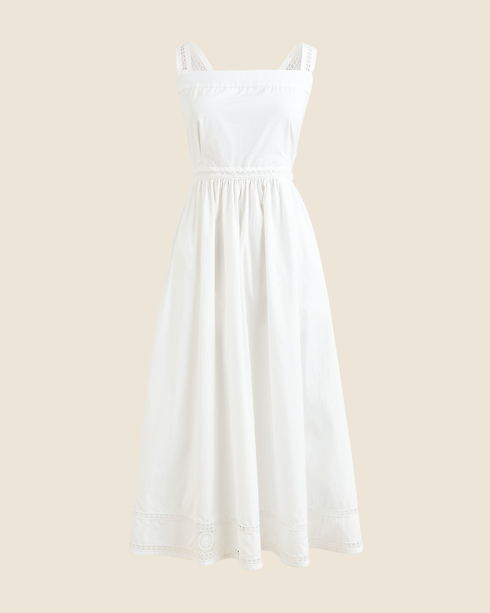 Embroidered apron dress | J. Crew US
