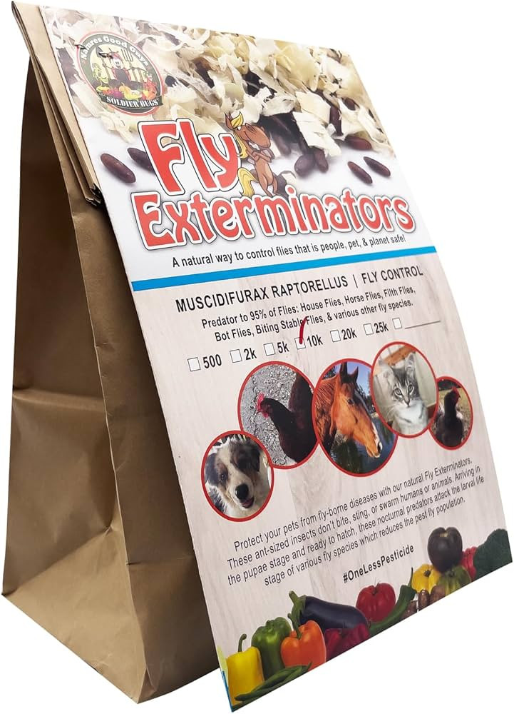 Fly Exterminator 10,000 Size NaturesGoodGuys | Amazon (US)