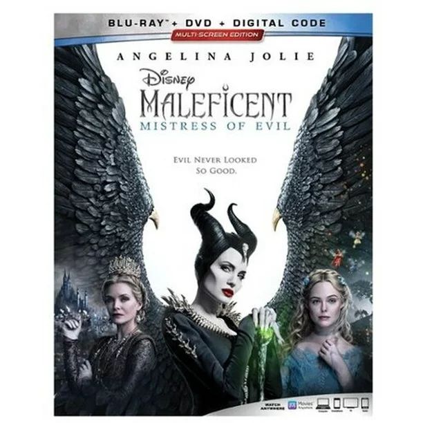 Maleficent: Mistress of Evil (Blu-ray + DVD) - Walmart.com | Walmart (US)