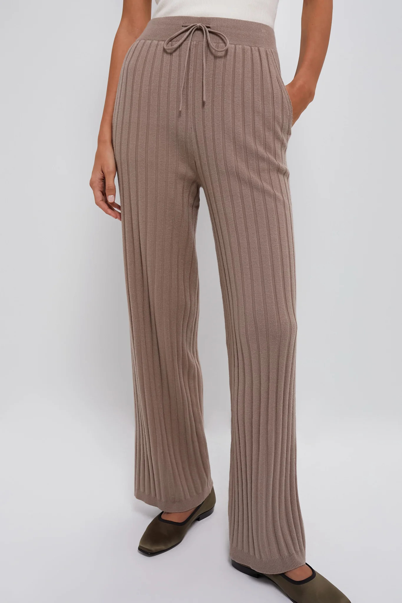 Fungi Simeon Wide Rib Knit Trouser | Tuckernuck (US)