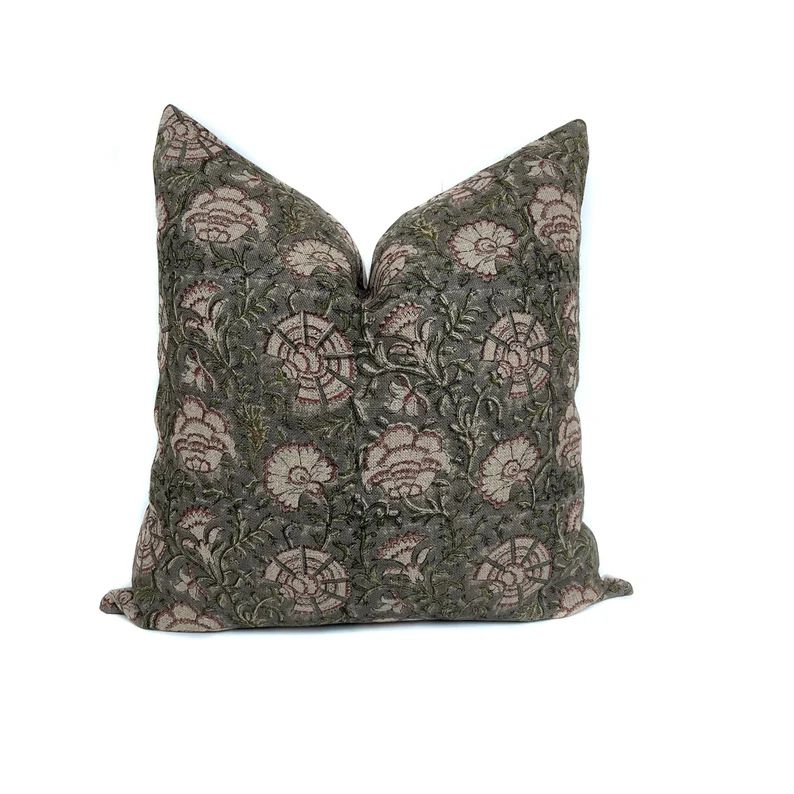 Nisa Floral Designer Pillow Cover | Etsy (US)