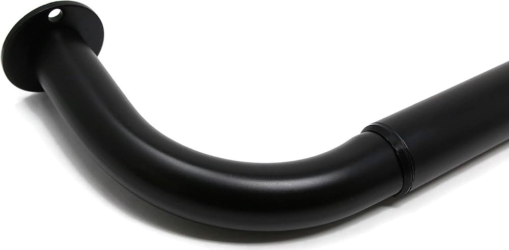 Energy Saving Wrap Around Black Out Return Adjustable Window Curtain Metal Rod Set, 1-inch Diamet... | Amazon (US)