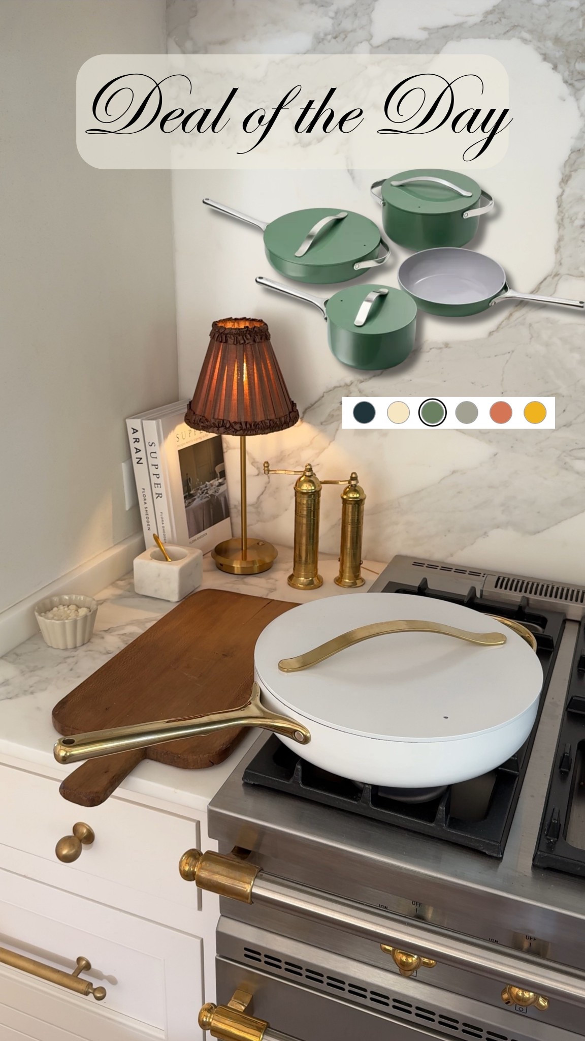 Macy’s has the lowest price I can find on these Caraway non-toxic ceramic pots and pans! A 13 piece set for nearly $100 off!! ❤️

#nontoxic #giftideas #blackfriday #blackfridaydeals 

#LTKGiftGuide #LTKHoliday #LTKCyberWeek