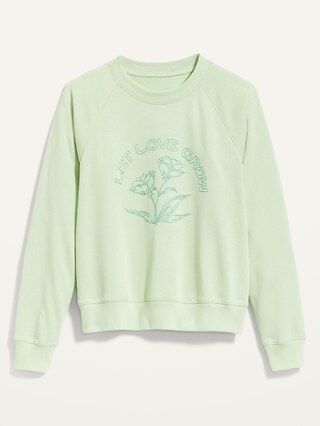 Vintage Crew-Neck Sweatshirt for Women | Old Navy (US)