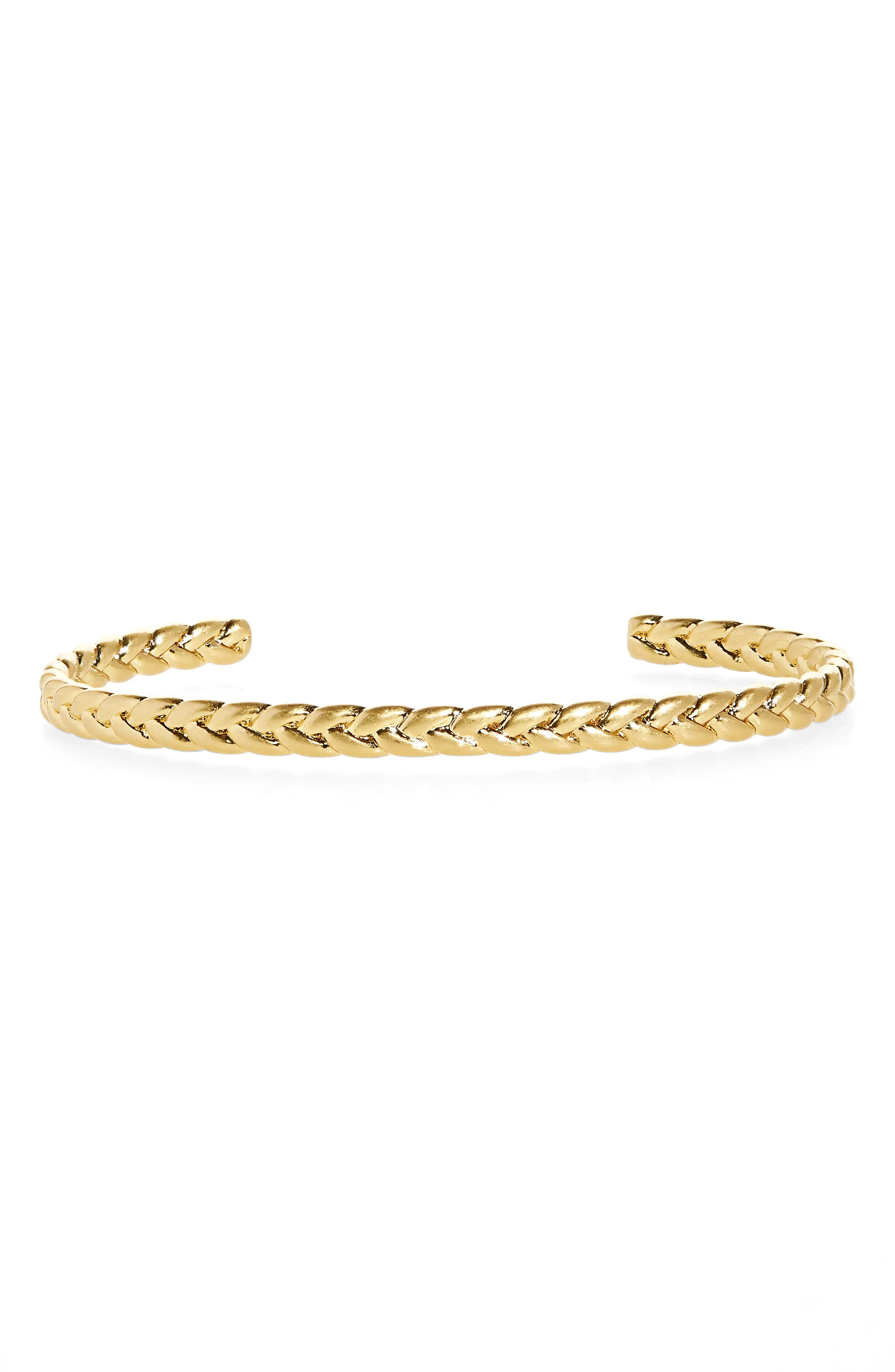 Women's Madewell Braided Cuff Bracelet | Nordstrom