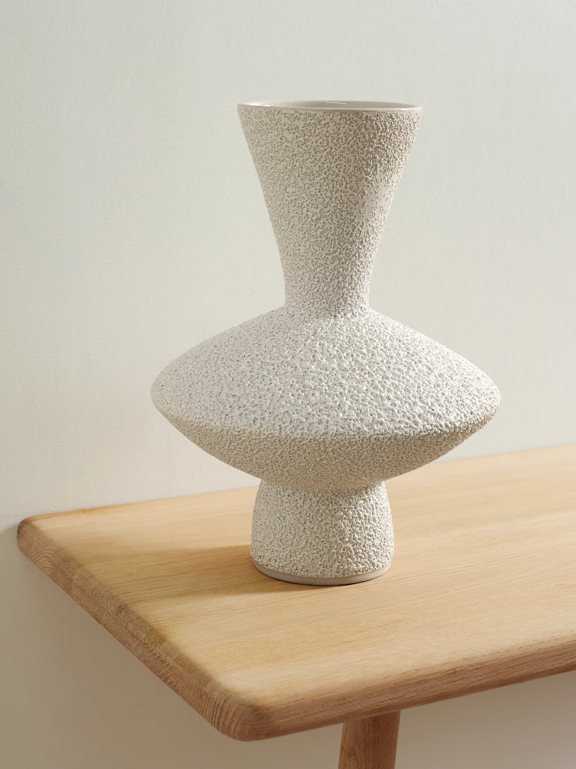 + NET SUSTAIN Stevie glazed ceramic vase | NET-A-PORTER APAC
