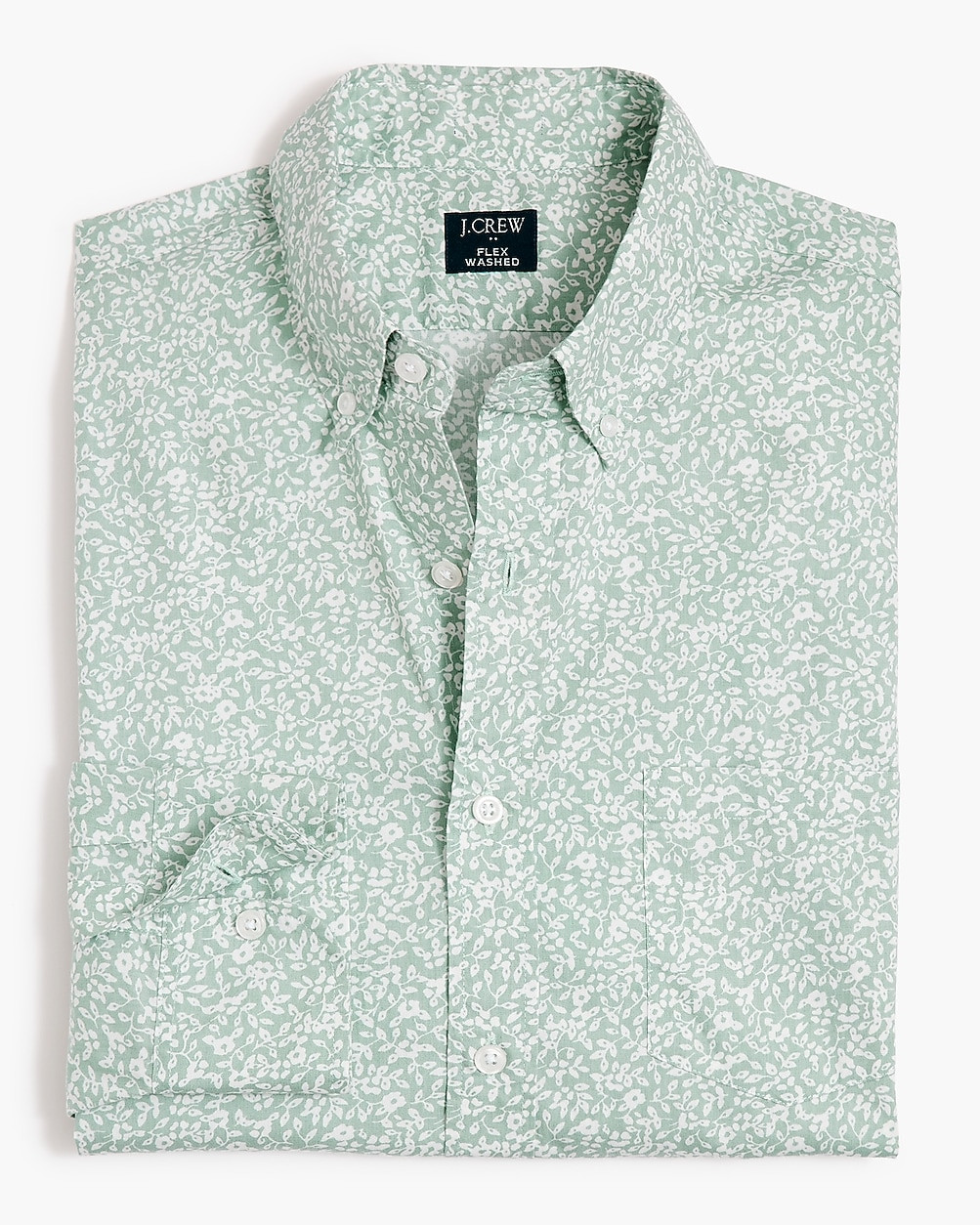 Printed slim flex casual shirt | J.Crew Factory