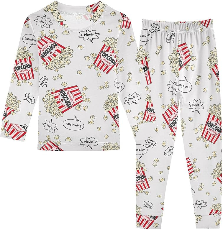 Ollabaky Pajama Set 2 Piece Pjs Set Cotton Sleepwear Long Sleeve Top with Bottom | Amazon (US)